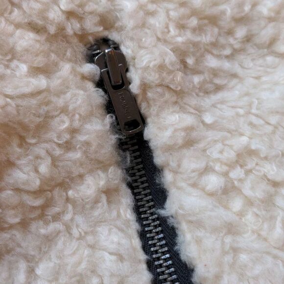 American Eagle Outfitters faux leather‎ and wool jacket size xs - Picture 8 of 9